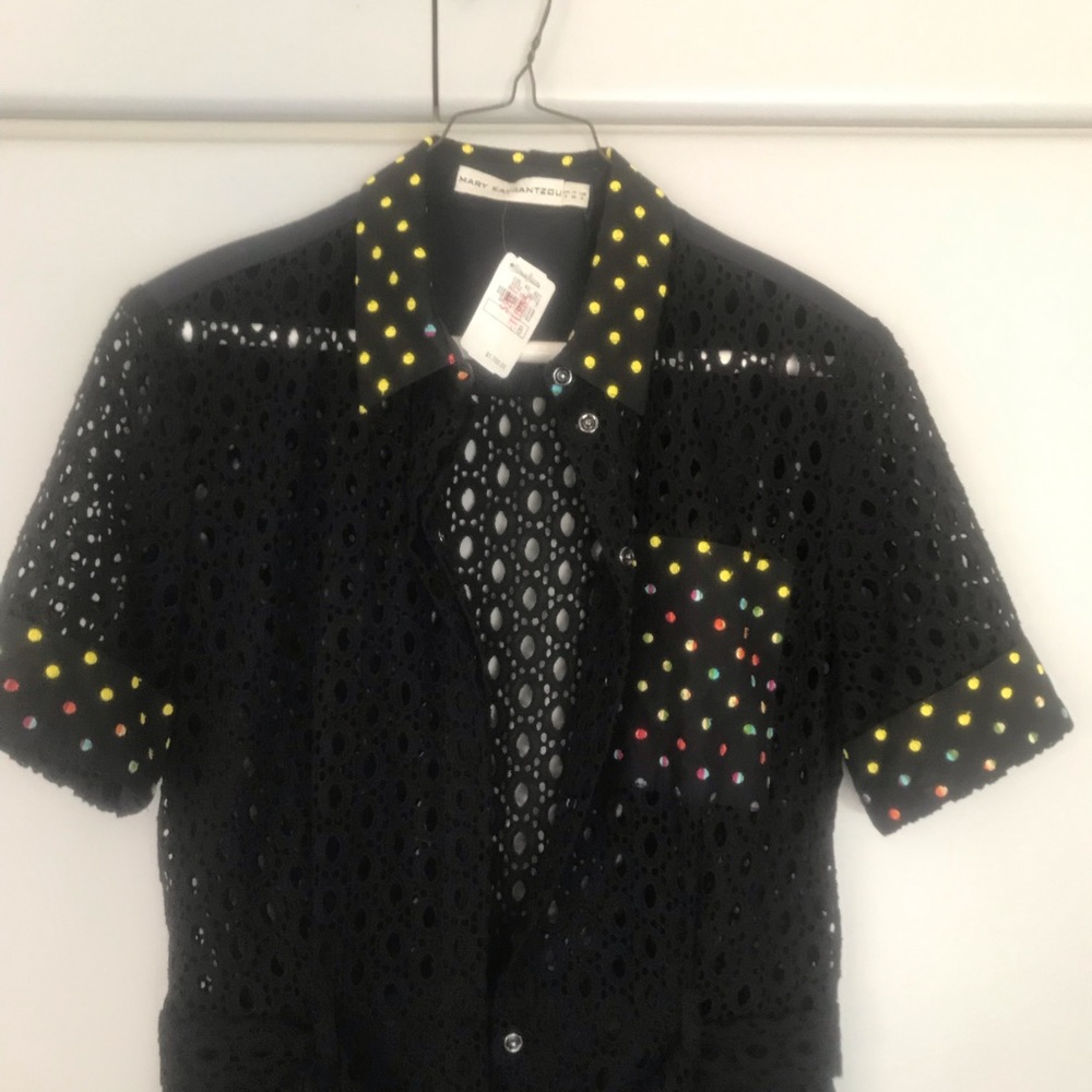 Mary Katrantzou black belted shorts jumper size 8 Originally: $1700 Asking: $850 - Picture 2 of 5